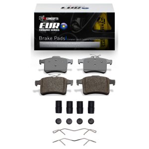 Jaguar XFR Brake Pads - Rear - R1 Concepts - Euro Ceramic - `10-`15